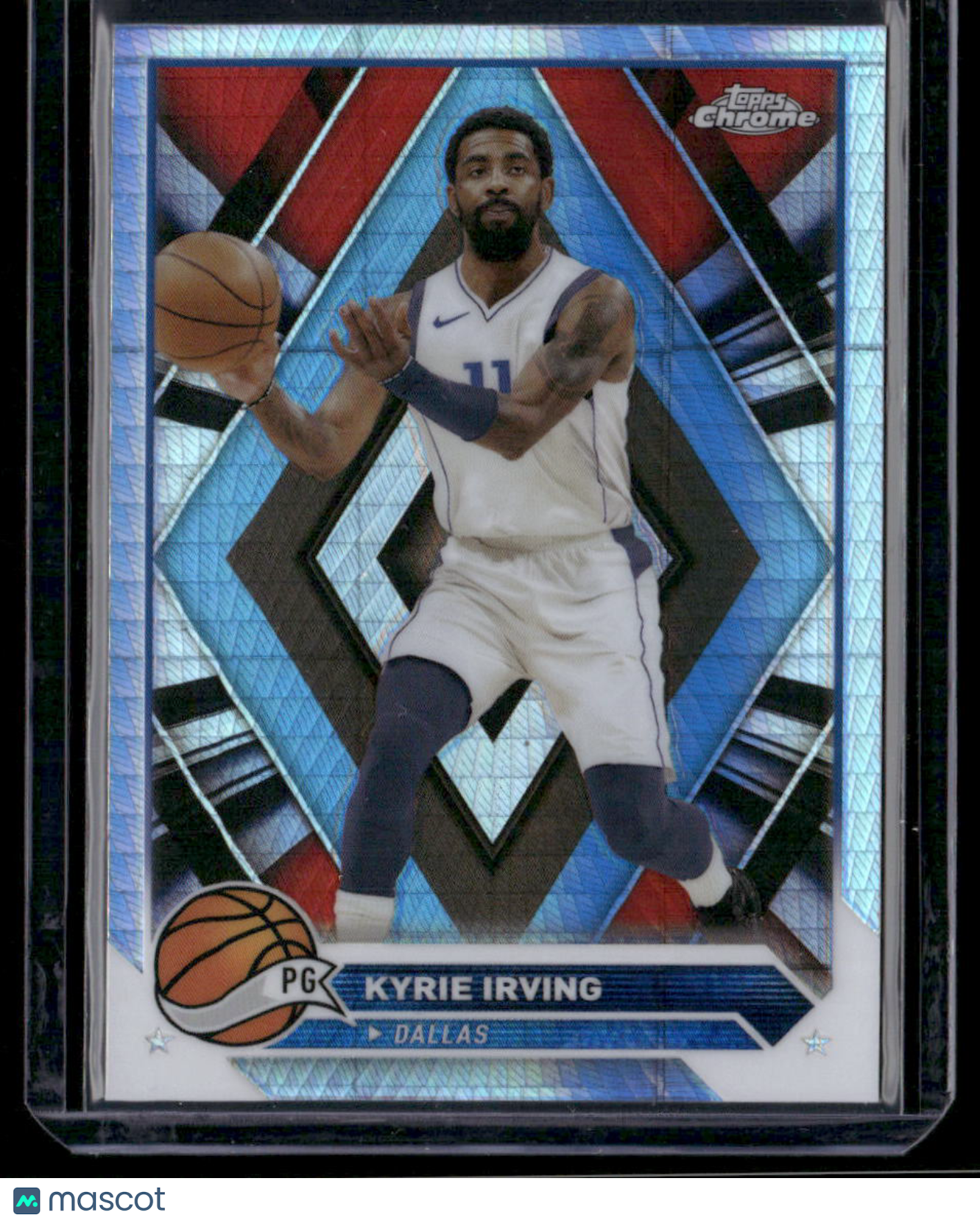 2024 Topps Chrome Basketball Kyrie Irving #3 Prism Refractor Basketball