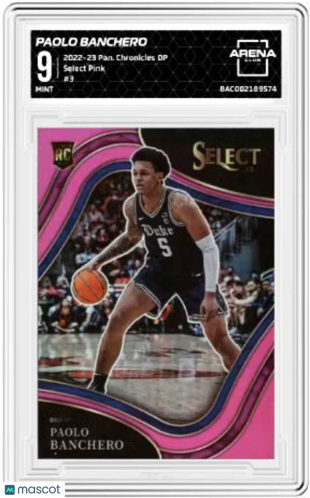 2022-23 Panini Chronicles DP Paolo Banchero #3 Select Pink Basketball AC 9