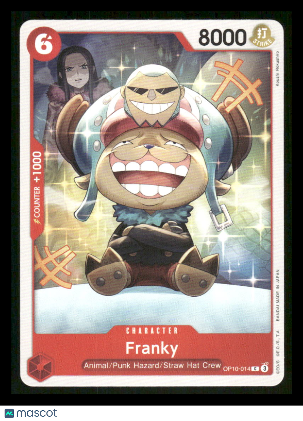 One Piece Card Game Franky #OP10-014 One Piece Royal Blood