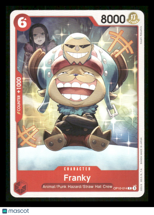 One Piece Card Game Franky #OP10-014 One Piece Royal Blood