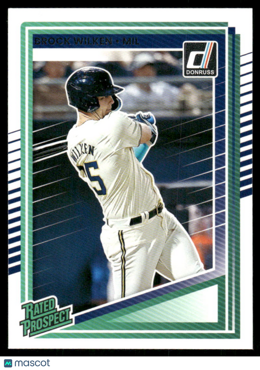 2025 Donruss Brock Wilken #115 Rated Prospect Baseball