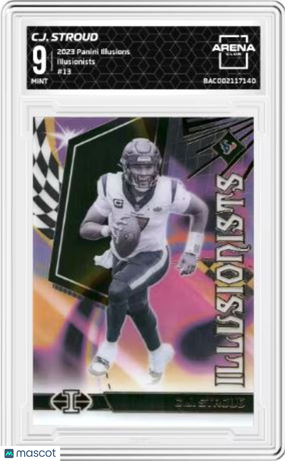 2023 Panini Illusions CJ Stroud #13 Illusionists Football AC 9