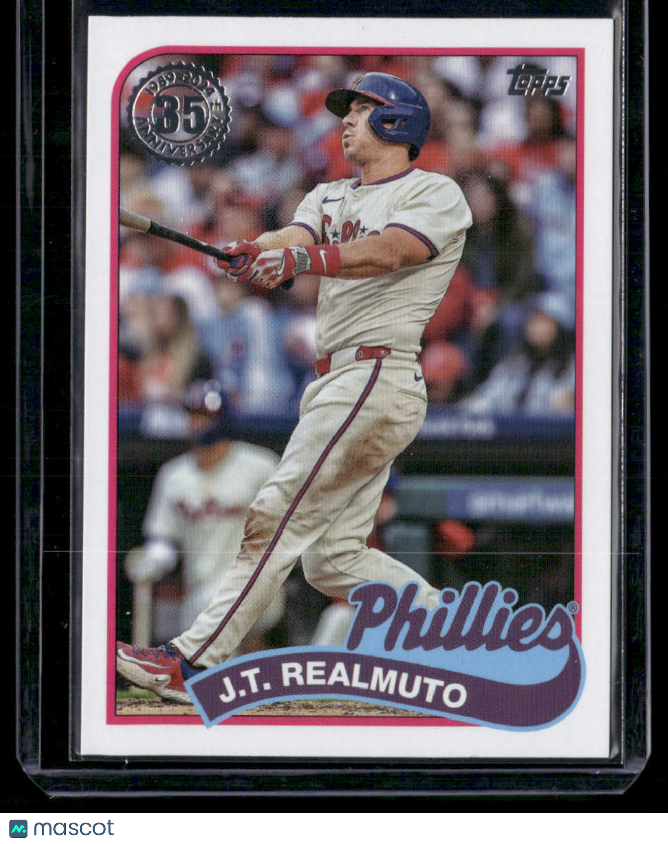 2024 Topps Update JT Realmuto #89US-9 1989 Anniversary Baseball