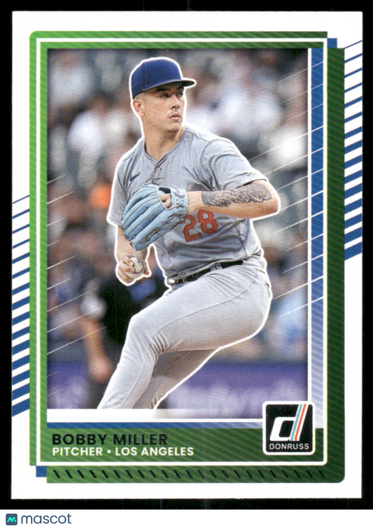 2025 Donruss Bobby Miller #91 Baseball