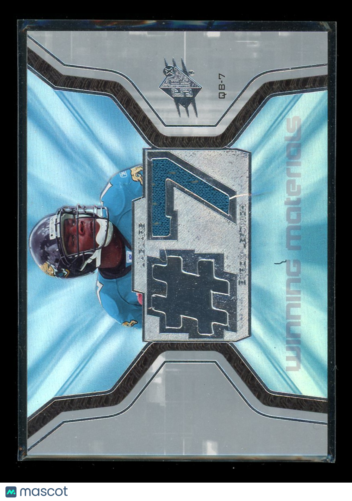 2007 Upper Deck Winning Materials Byron Leftwich #WM-BL2 Jersey Football