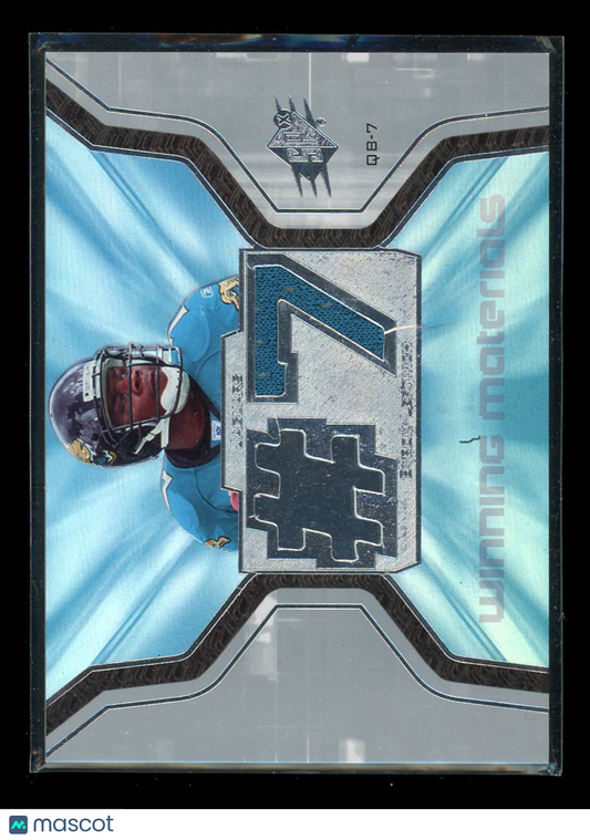 2007 Upper Deck Winning Materials Byron Leftwich #WM-BL2 Jersey Football