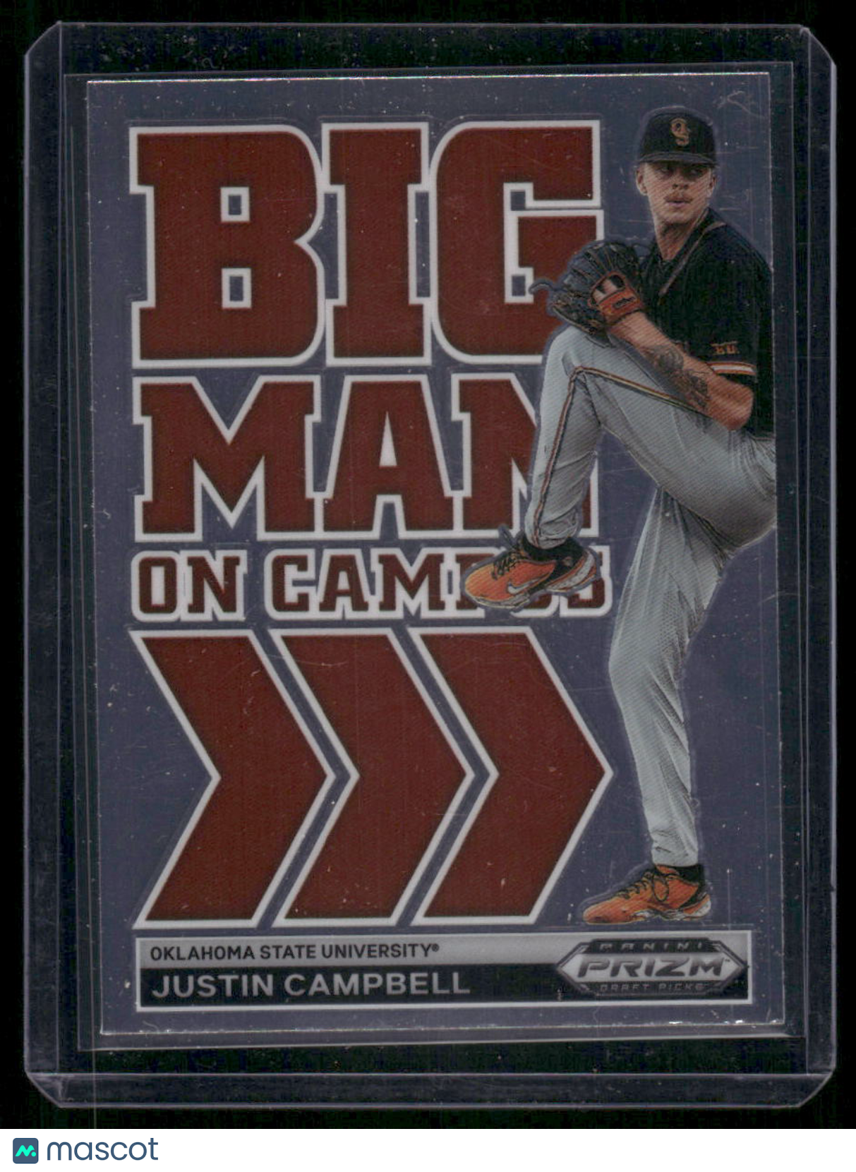 2022 Panini Prizm Draft Picks Justin Campbell #BMC-JC Baseball