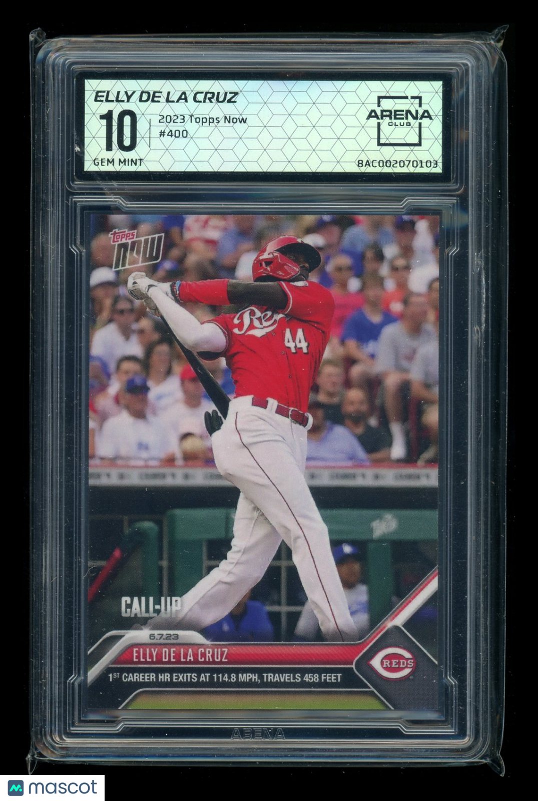 2023 Topps Now Elly De La Cruz #400 Baseball Arena Club 10