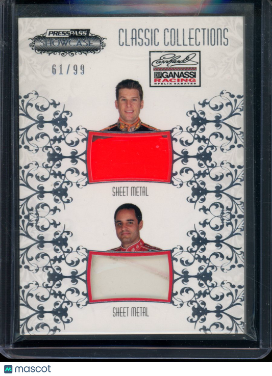 2012 Press Pass Showcase Classic Montoya McMurray #CCM-EGR 61/99 Sheet Metal