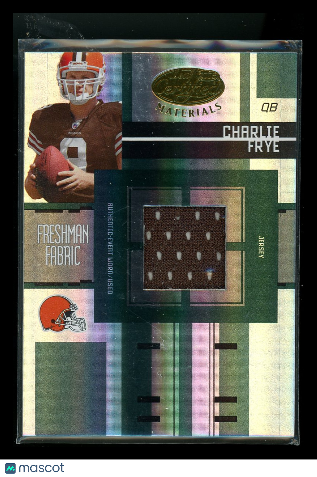 2005 Donruss Playoff Absolute Memorabilia Charlie Frye #FF-208 0033/1499
