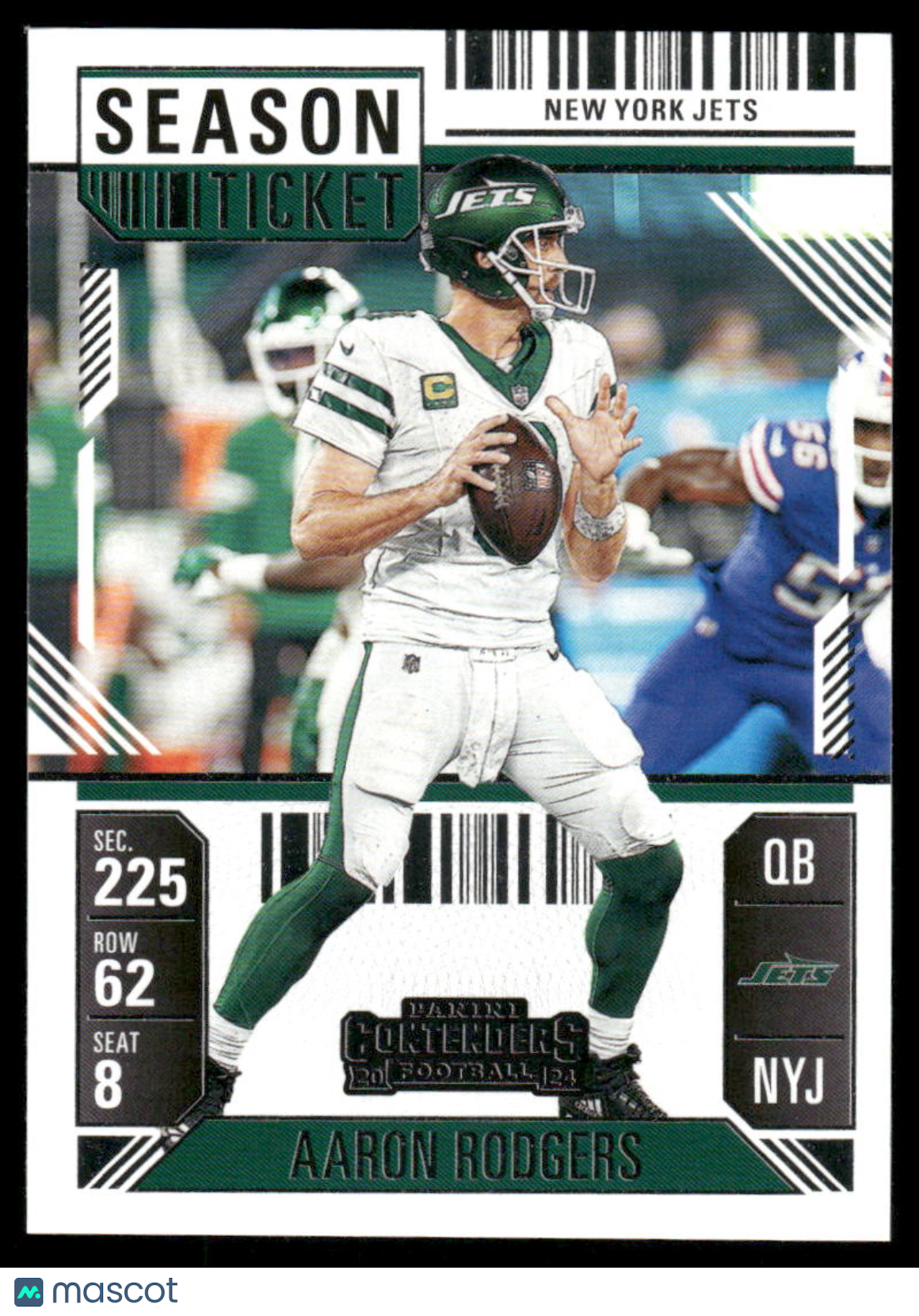 2024 Panini Contenders Football Aaron Rodgers #78 Football