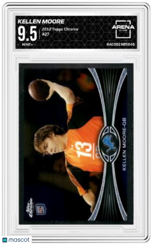 2012 Topps Chrome Kellen Moore #27 Football Arena Club 9.5