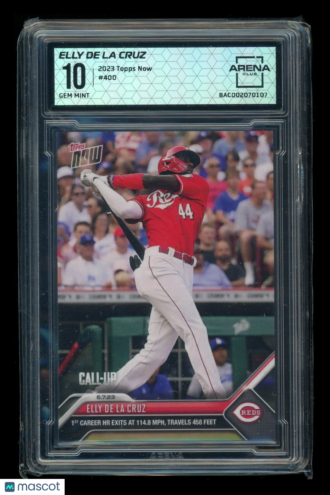 2023 Topps Now Elly De La Cruz #400 Baseball Arena Club 10