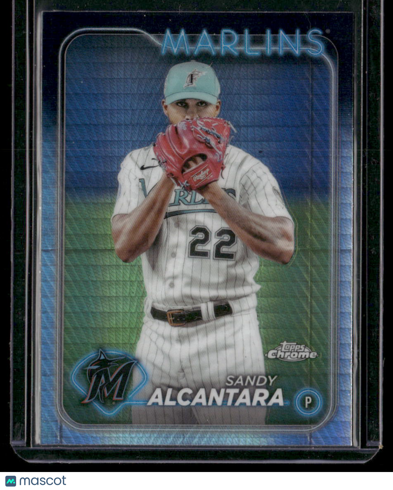 2024 Topps Chrome Baseball Sandy Alcantara #636 Baseball