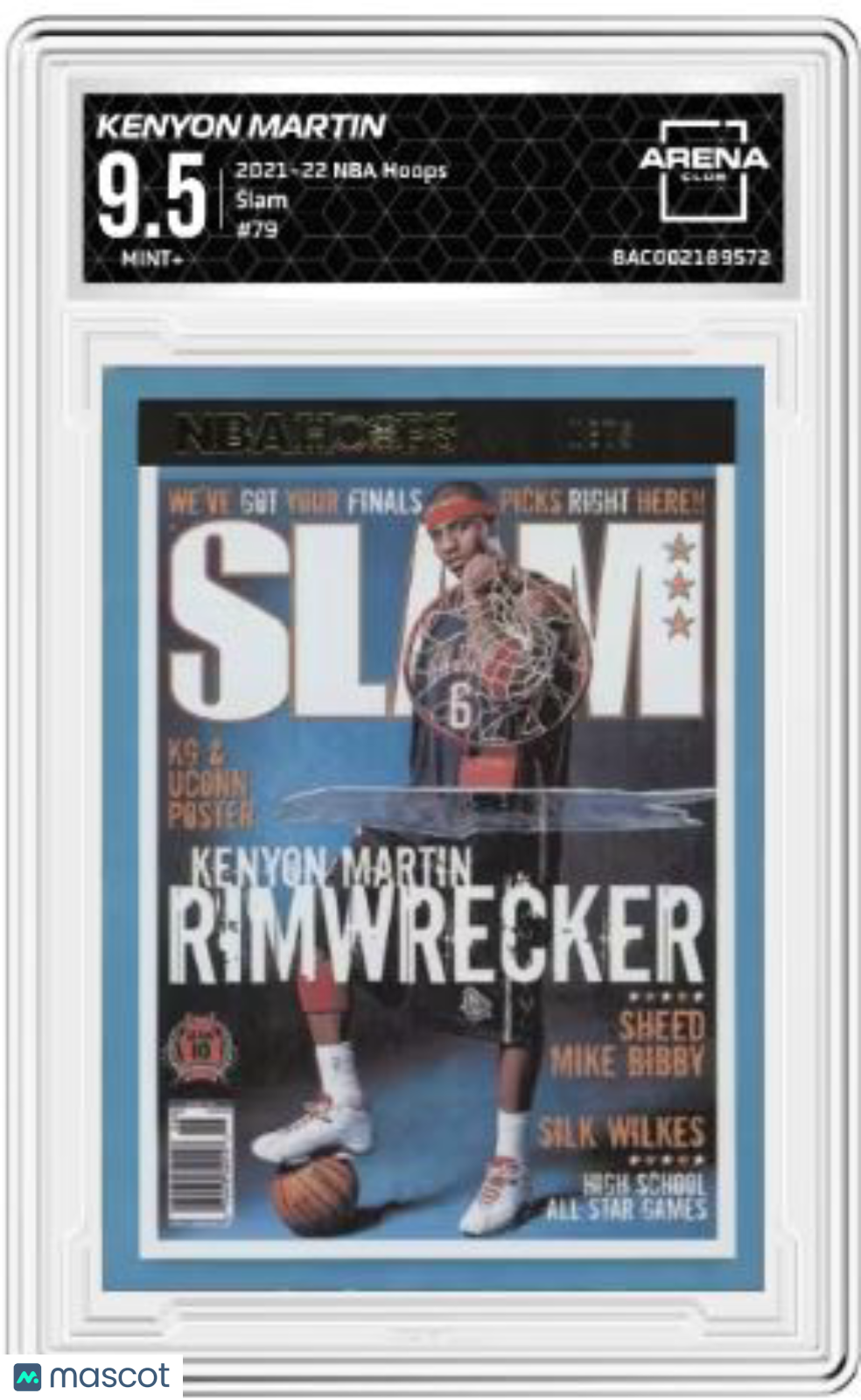2021-22 NBA Hoops Kenyon Martin #79 Slam Basketball Arena Club 9.5