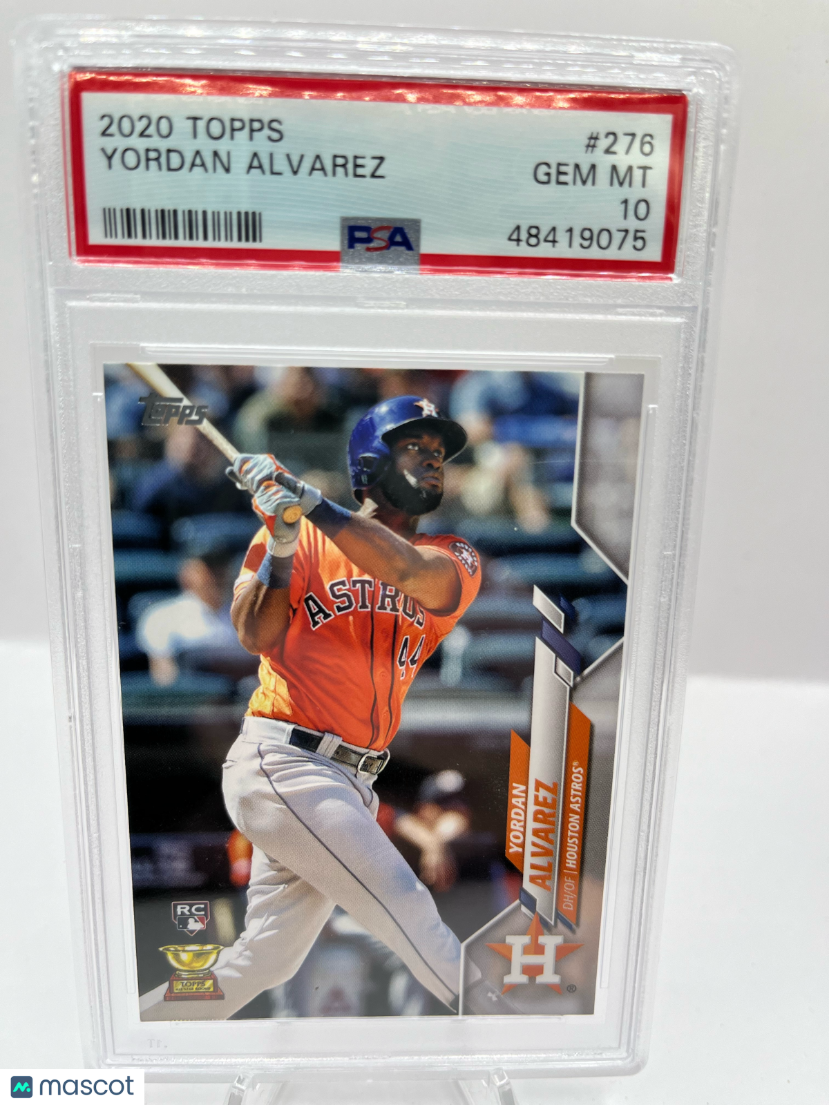 2020 Topps Yordan Alvarez #276 Baseball PSA 10