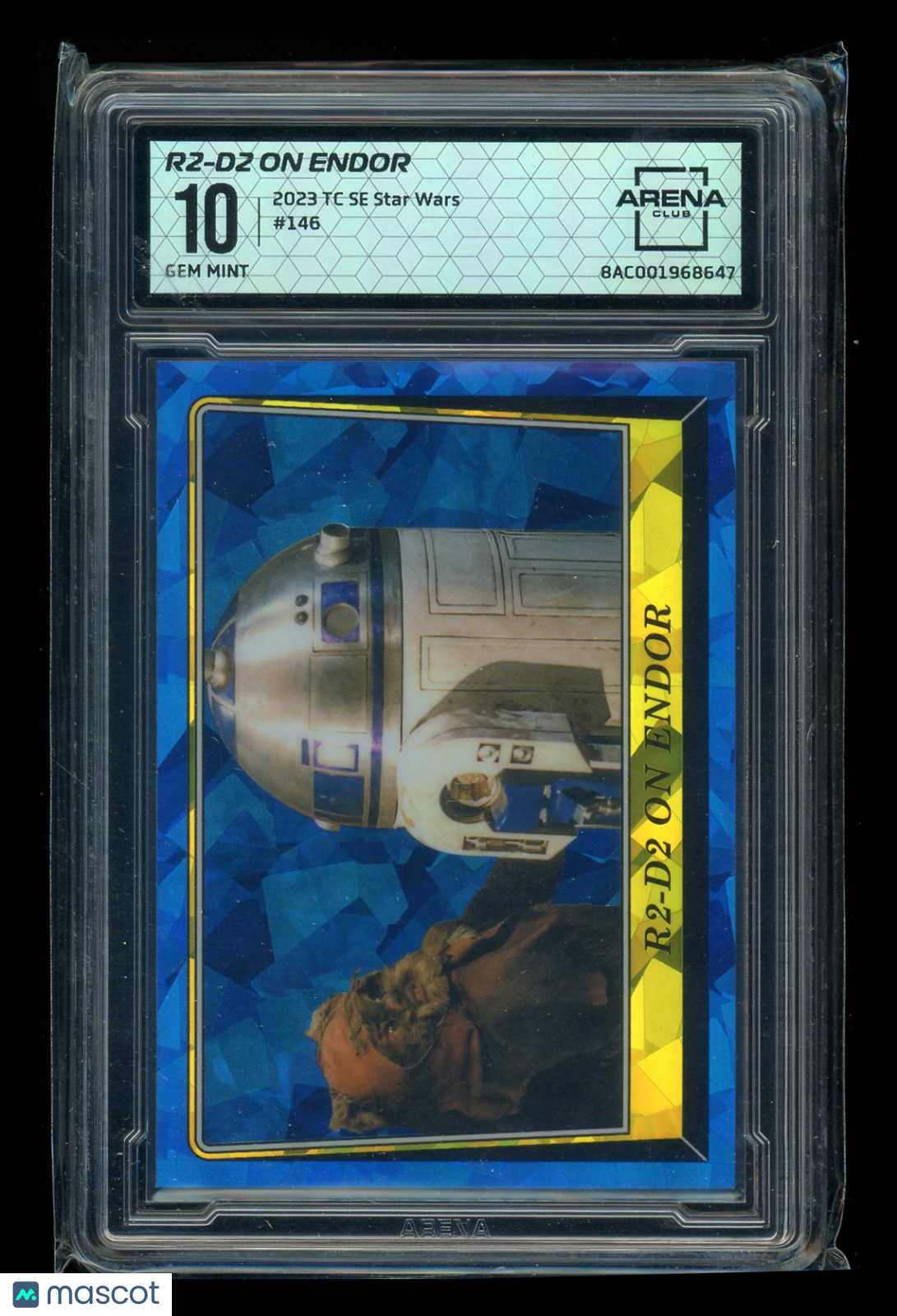 2023 Topps Star Wars Return of the Jedi R2-D2 Blue Shaphire #146 Arena Club 10