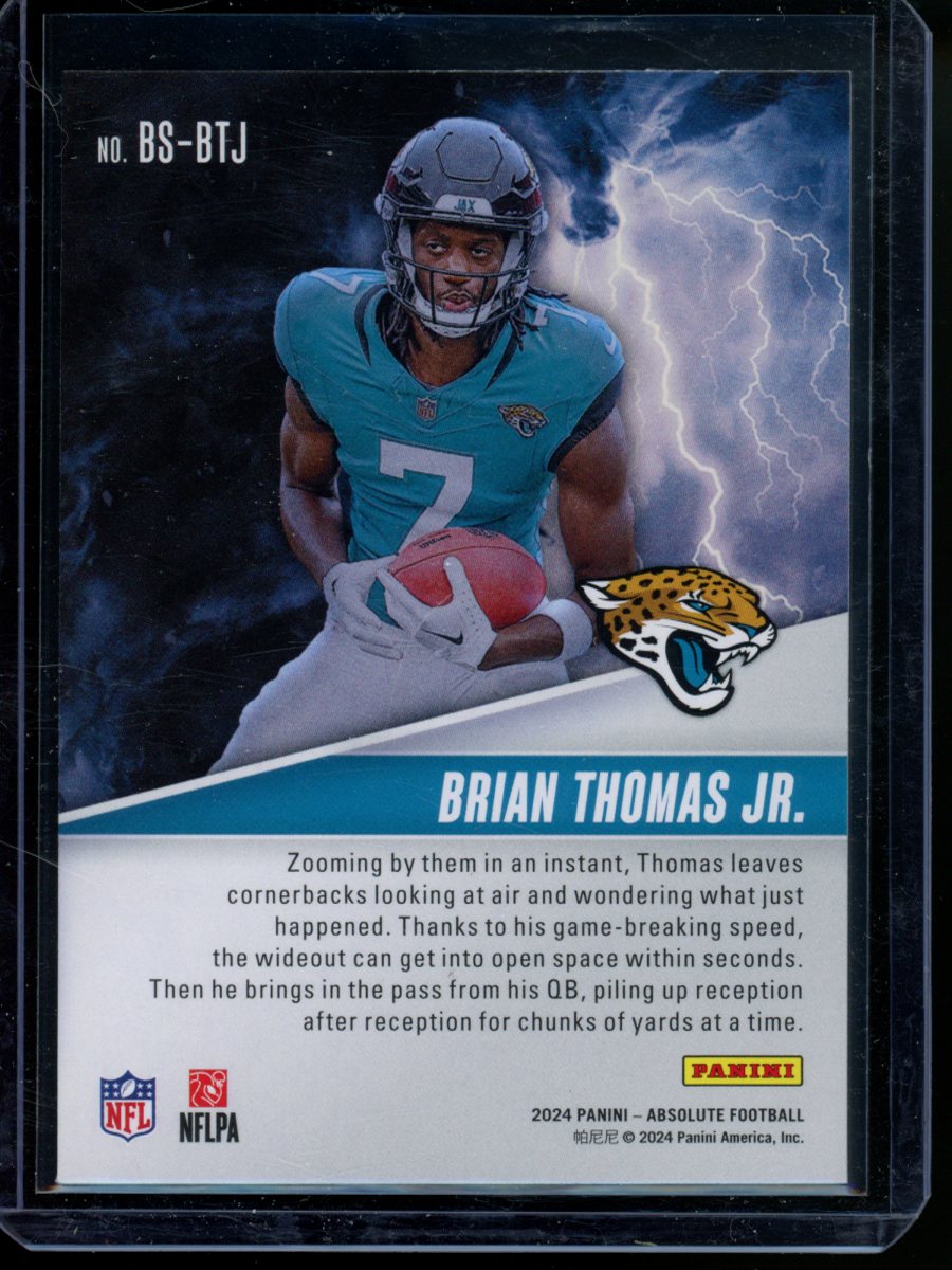 2024 Panini Absolute Brian Thomas Jr. #BS-BTJ RC Football