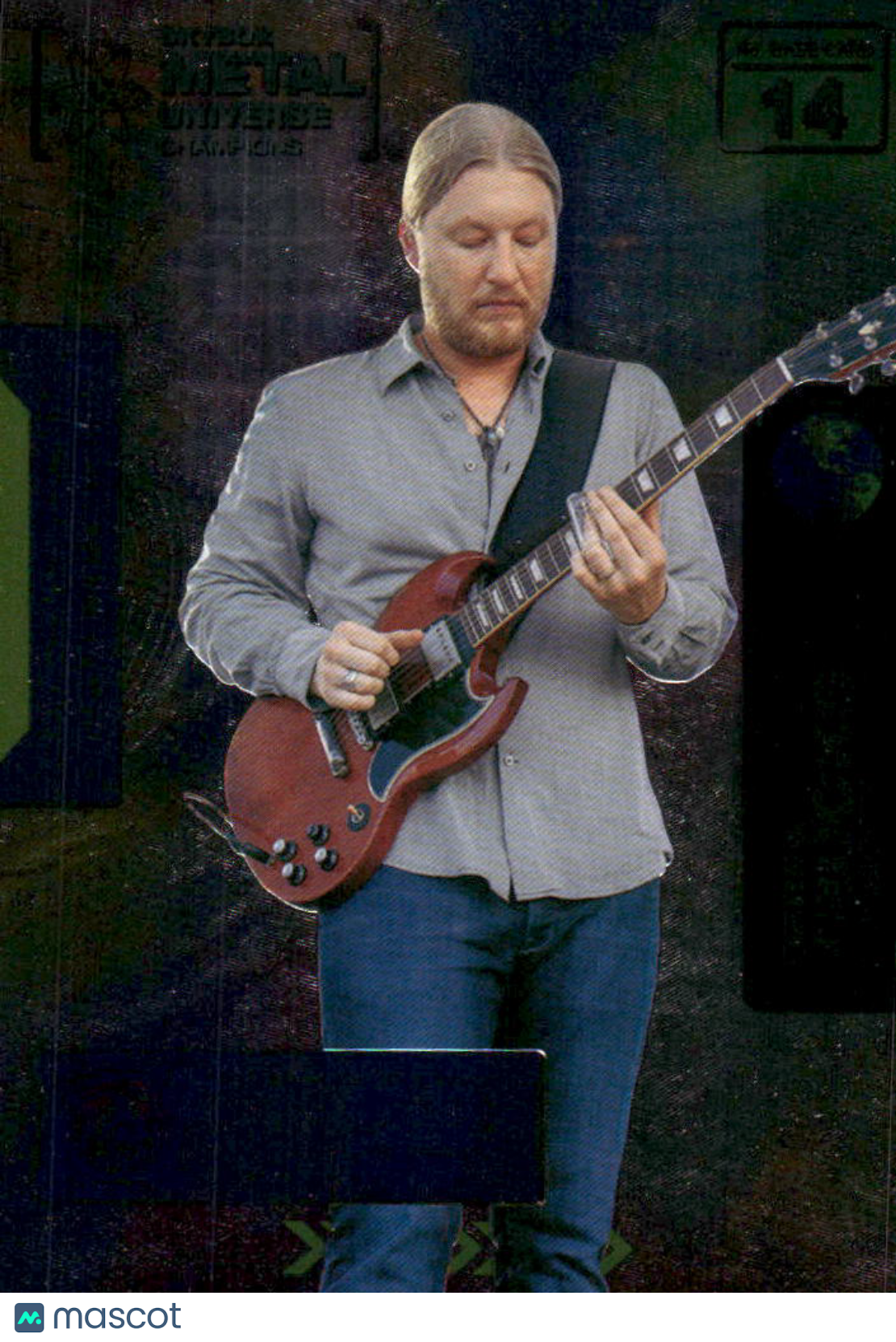 2021 Skybox Metal Universe Champions Derek Trucks #14