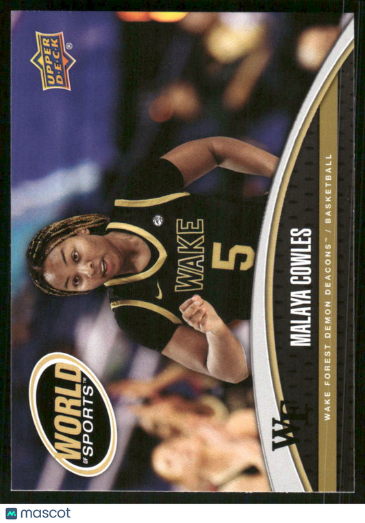 2025 Upper Deck World Sports Malaya Cowles #269 Basketball