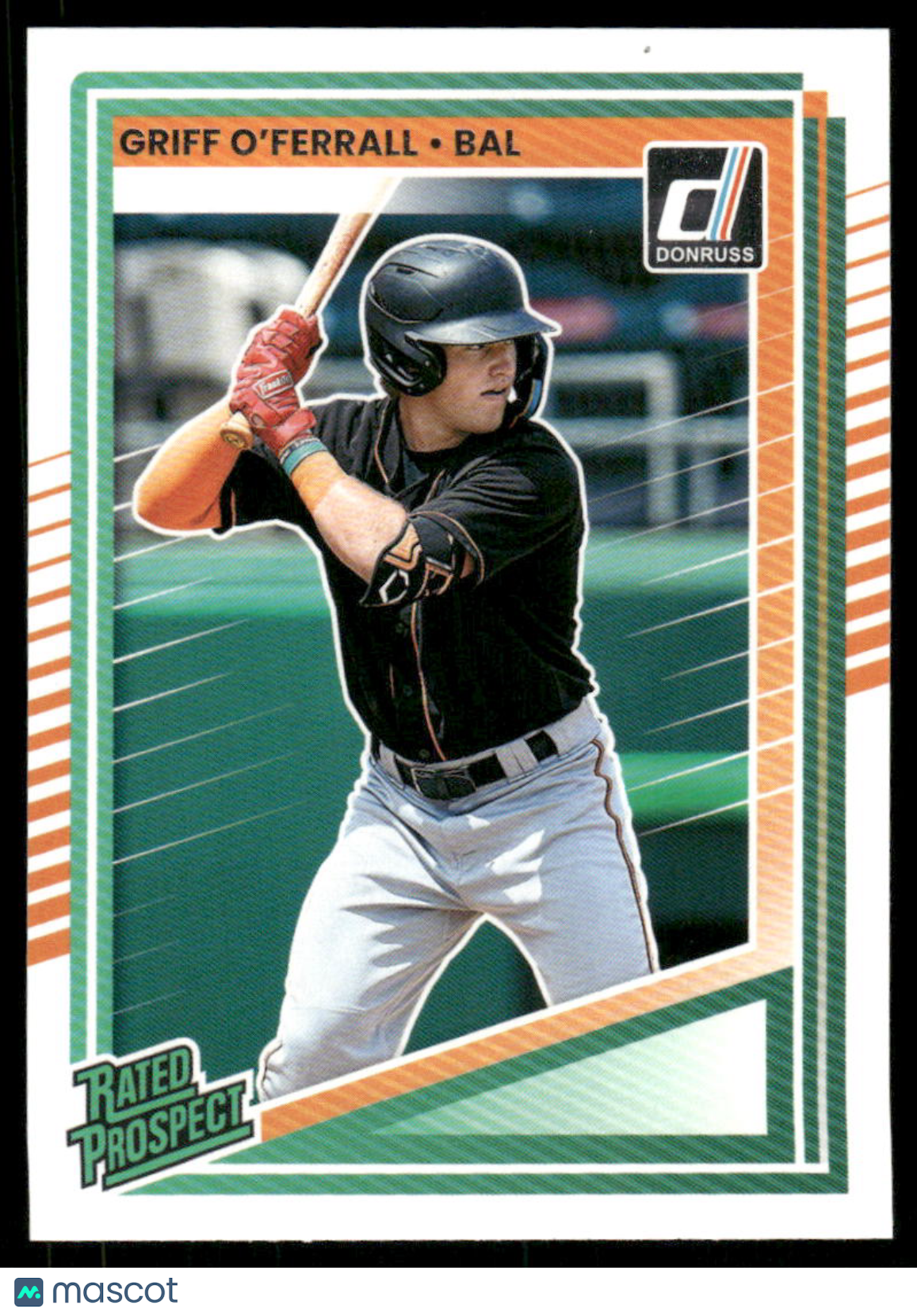2025 Donruss Rated Prospect Griff O'Ferrall #177 Rated Prospect Baseball