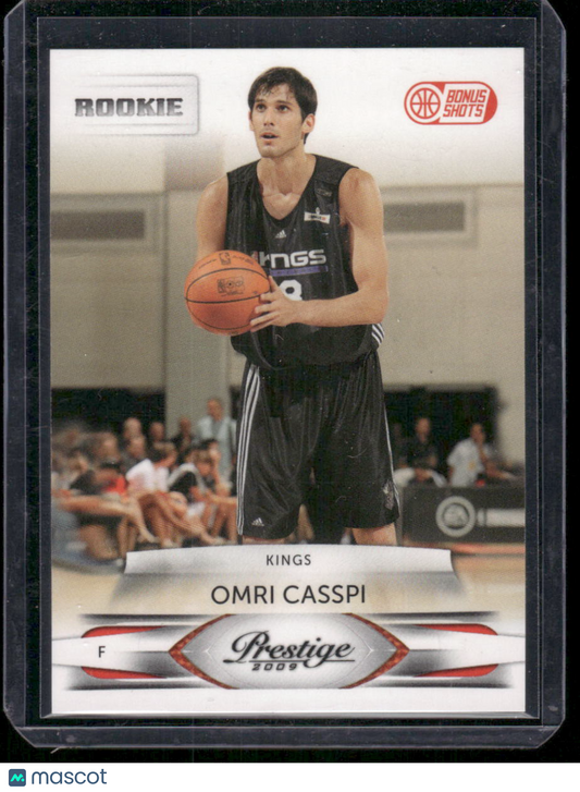 2009 Panini Prestige Bonus Shots Omri Casspi #223 015/300 Basketball