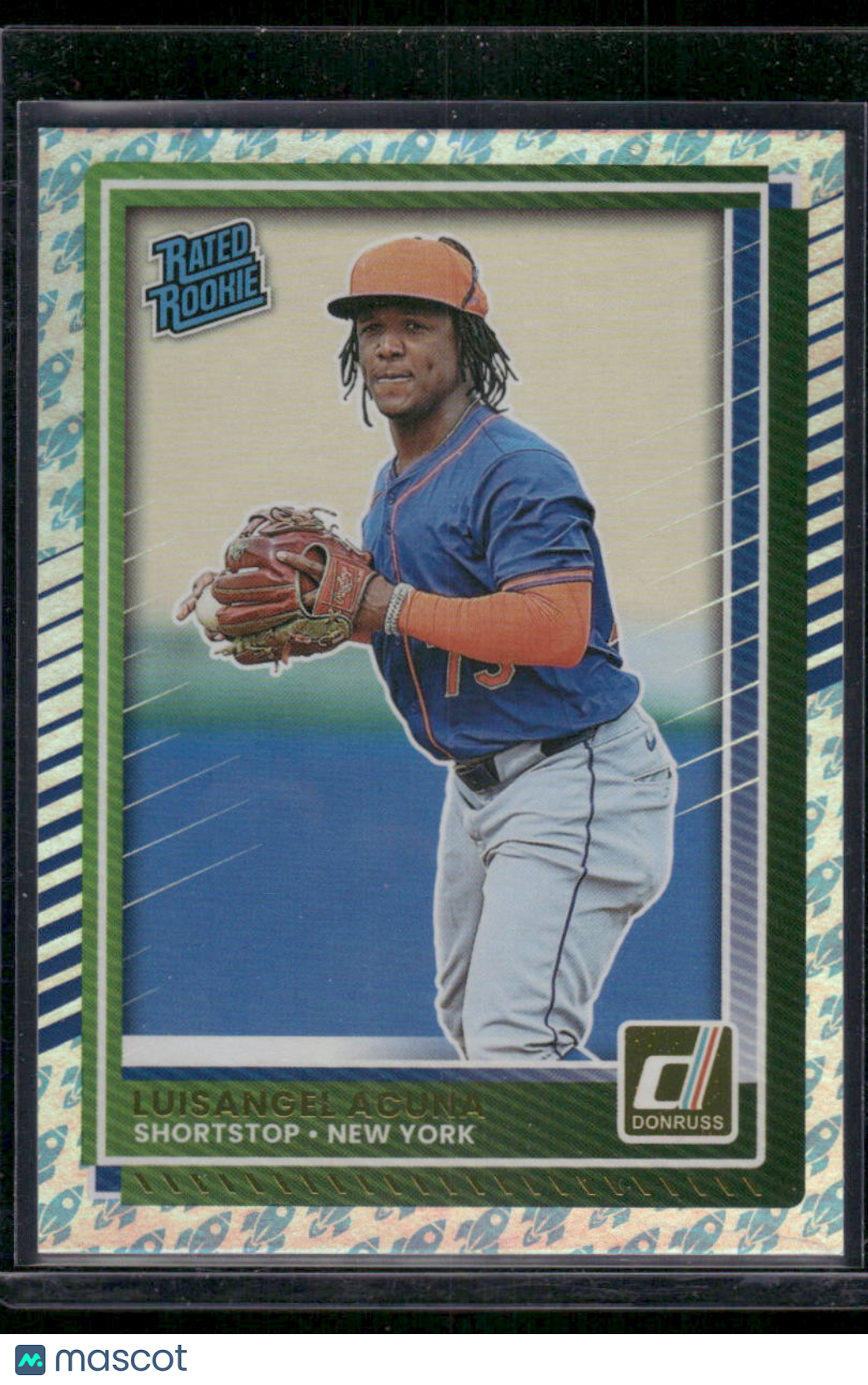 2022 Donruss Rated Rookie Luisangel Acuna #No. 1 Rocket Baseball