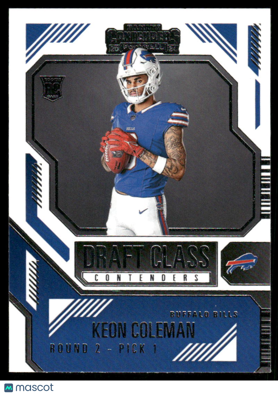2025 Panini Contenders Draft Class Keon Coleman #17 Football
