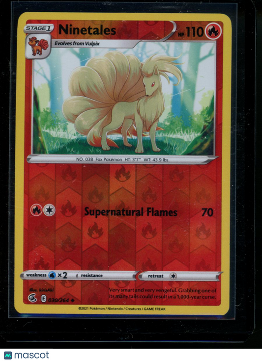 Pokemon Ninetales #030/264 2021 Pokemon