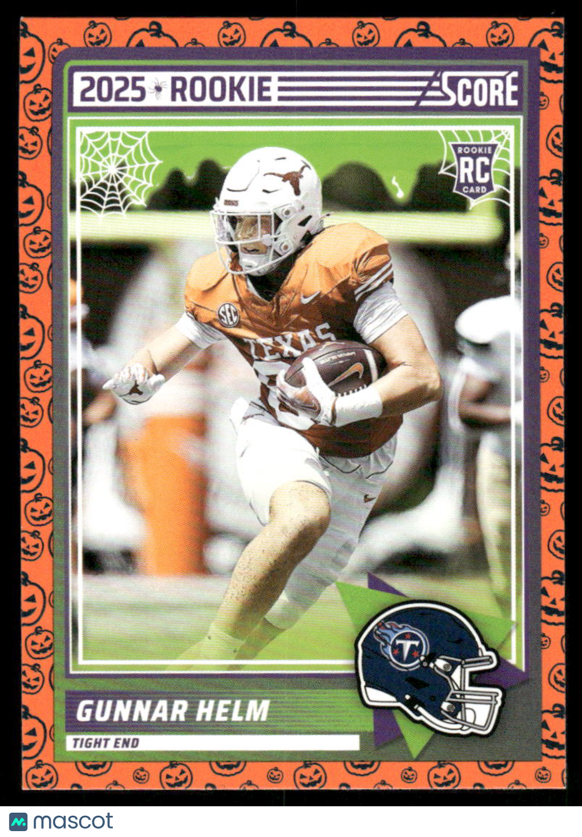 2025 Score A Treat Gunnar Helm #99 RC Football