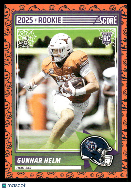2025 Score A Treat Gunnar Helm #99 RC Football