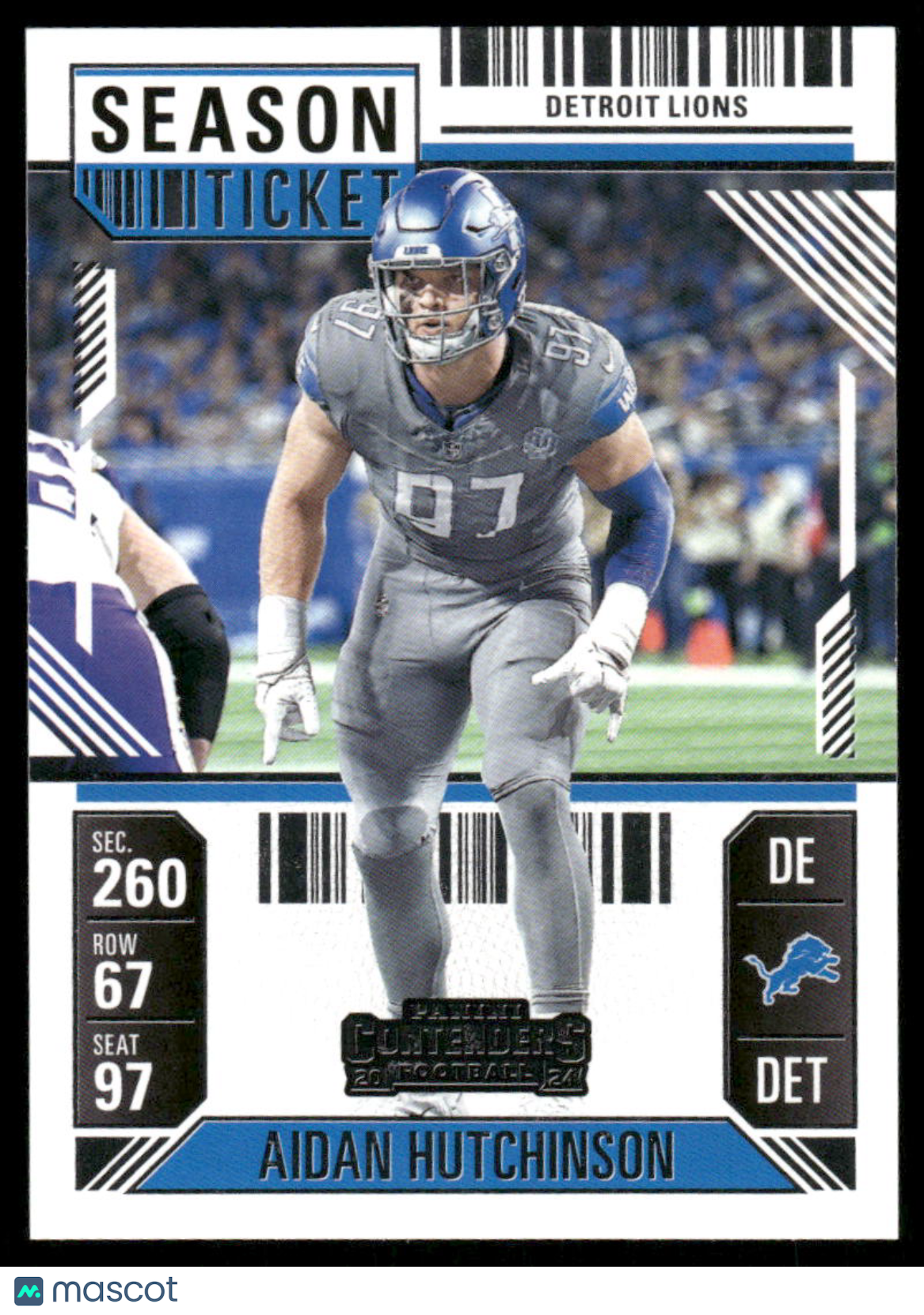 2024 Panini Contenders Football Aidan Hutchinson #34 Football