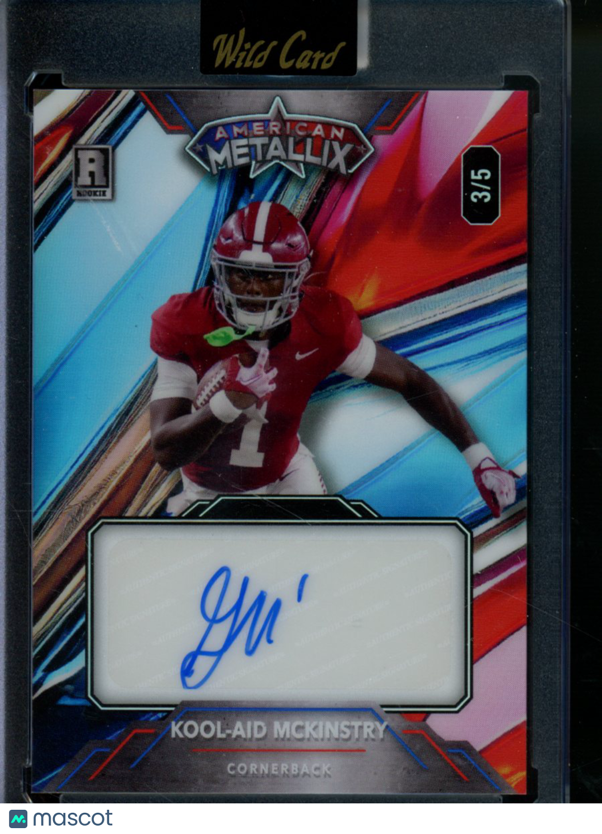 2023 Wild Card American MetalLix Kool-Aid McKinstry #WMG-KMA Autograph 3/5