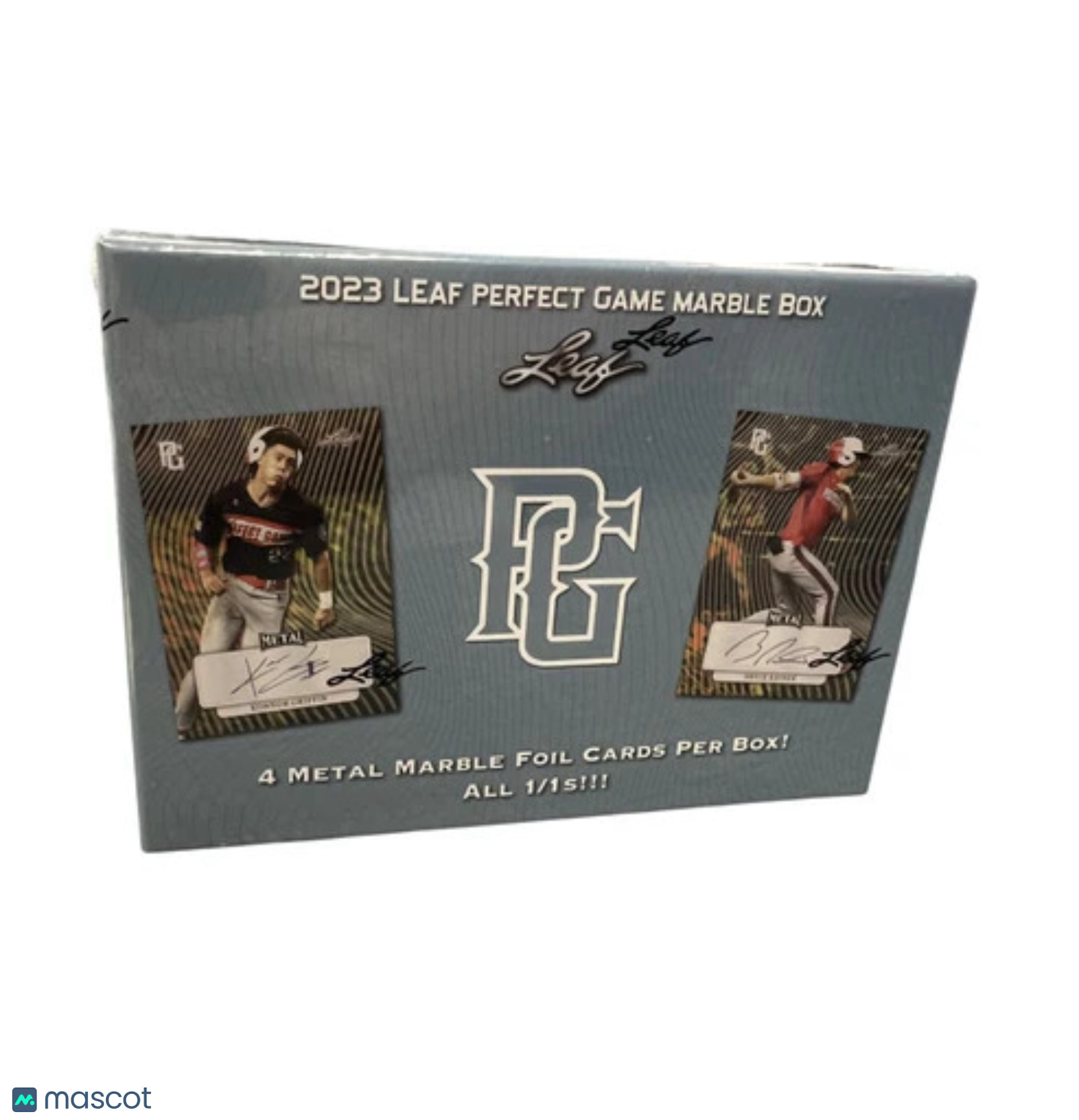 Leaf Baseball Perfect Game All 1/1s!!! 4 Metal Marble Foil Cards Per Box