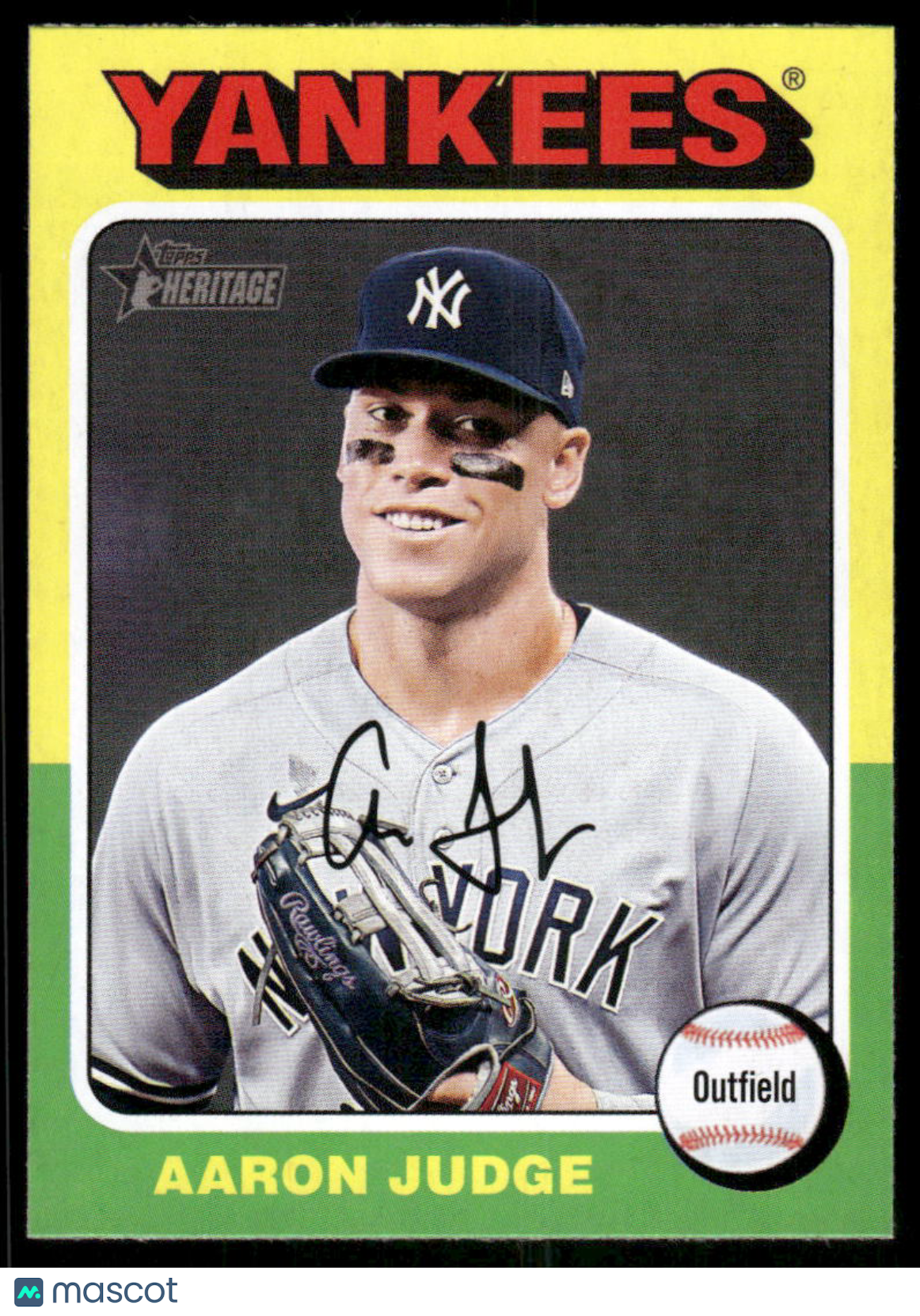 2024 Topps Heritage Aaron Judge #112 Baseball