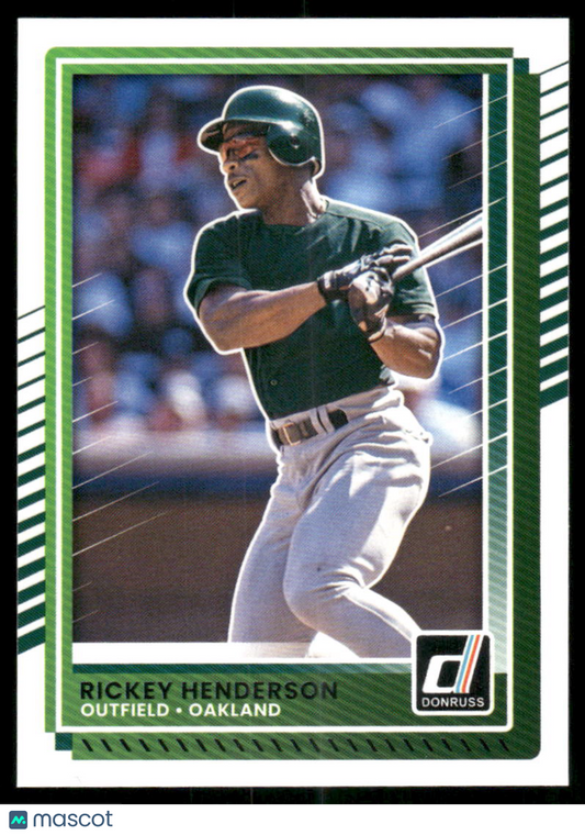 2025 Donruss Rickey Henderson #7 Baseball