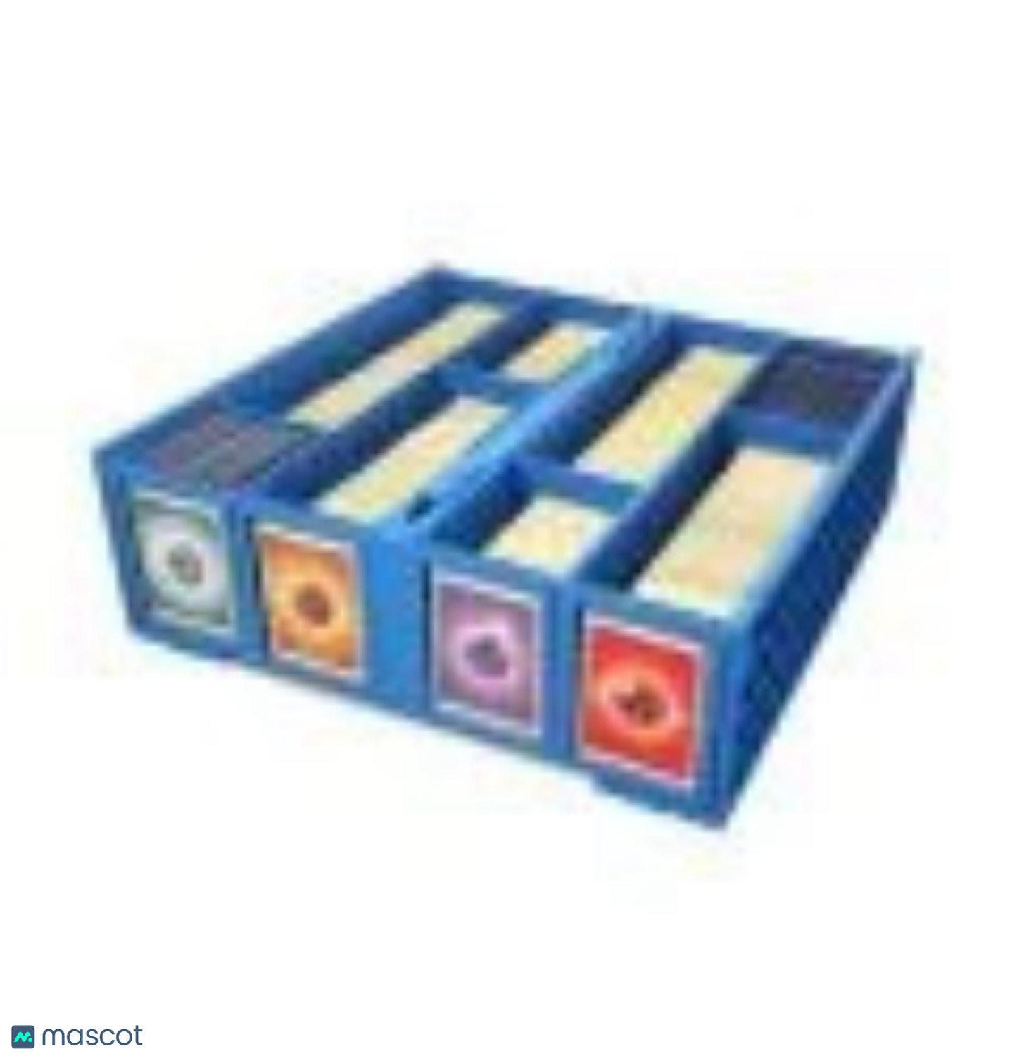 3200 CT Card Bin Blue Game Accessories Card Storage