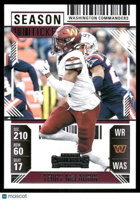 2025 Panini Contenders Football Terry McLaurin #99 Football