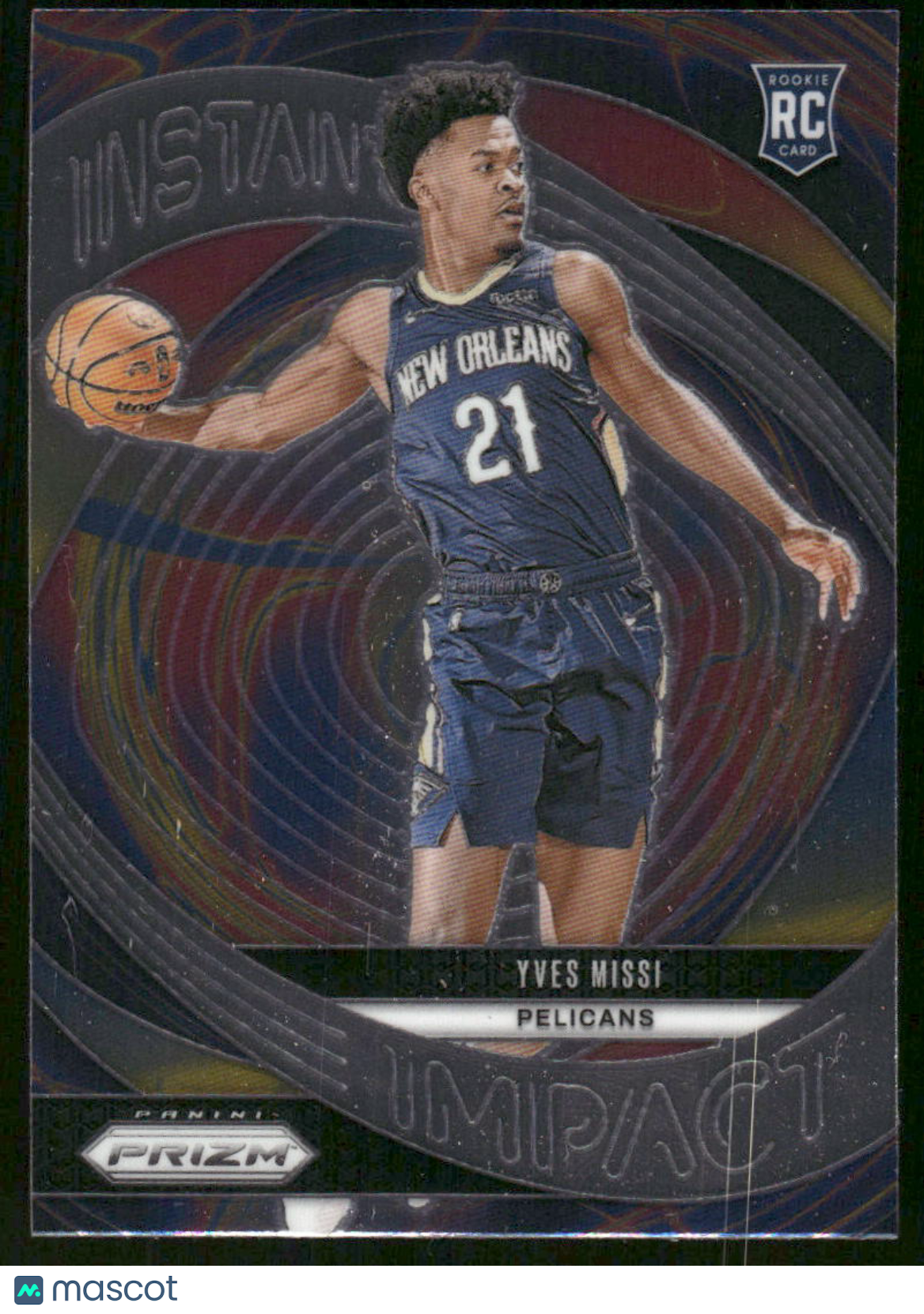 2024-25 Panini Prizm Instant Impact Yves Missi #No. 6 RC Basketball