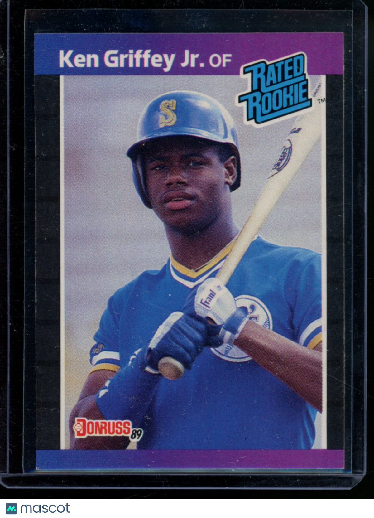 1989 Donruss Rated Rookie Ken Griffey Jr. #33 Rated Rookie Baseball
