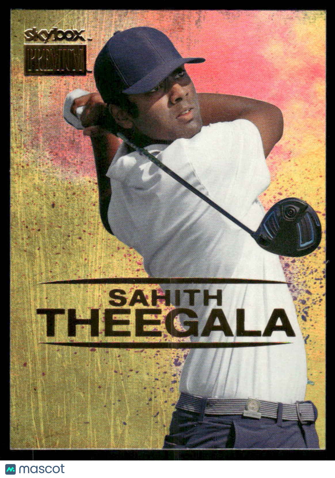 2021 Skybox Premium Metal Universe Champions Sahith Theegala #S-19 Golf