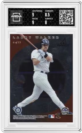 1998 Pinnacle Plus Ken Griffey Jr #6 Team Pinnacle Baseball Arena Club 8.5