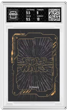 2023 Star Wars PR Darth Vader's TIE Fighter #SW01-ST07 Arena Club 9.5