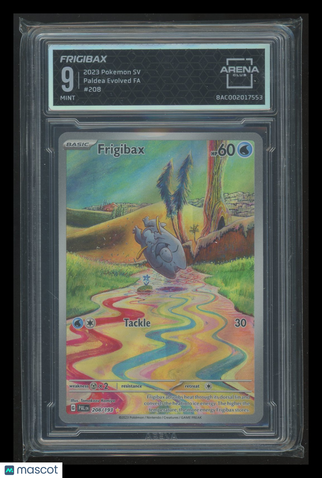 Frigibax #208/193 Arena Club 9 2023 Pokemon SV Paldea Evolved FA
