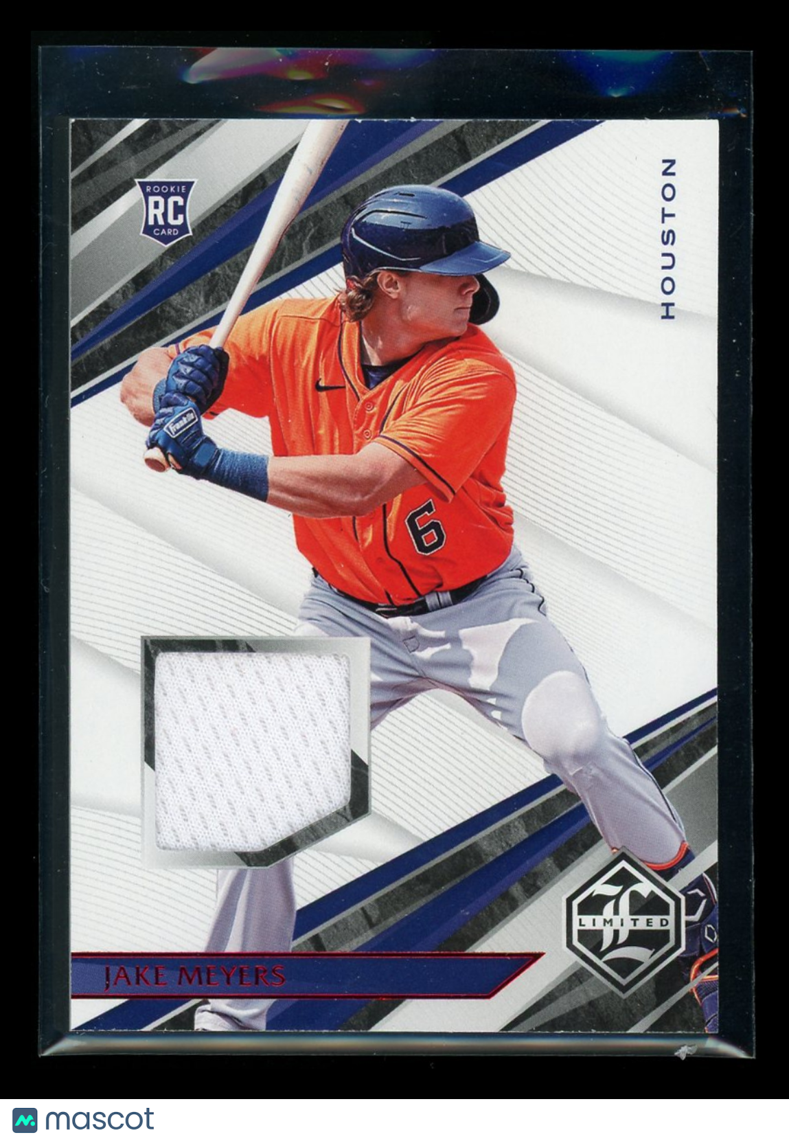 2022 Panini Chronicles Limited Jake Meyers #LS-JM Player-worn patch RC Baseball