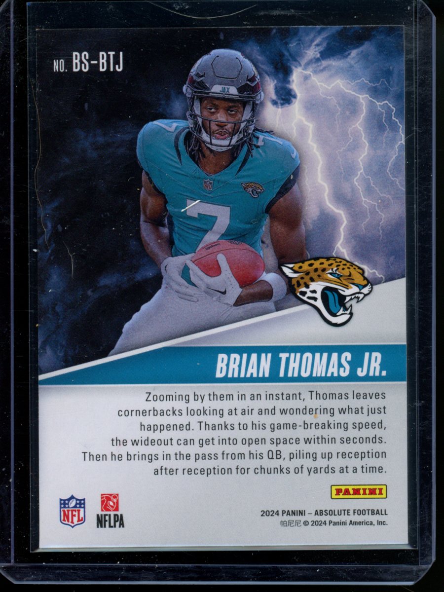 2024 Panini Absolute Brian Thomas Jr. #BS-BTJ Football