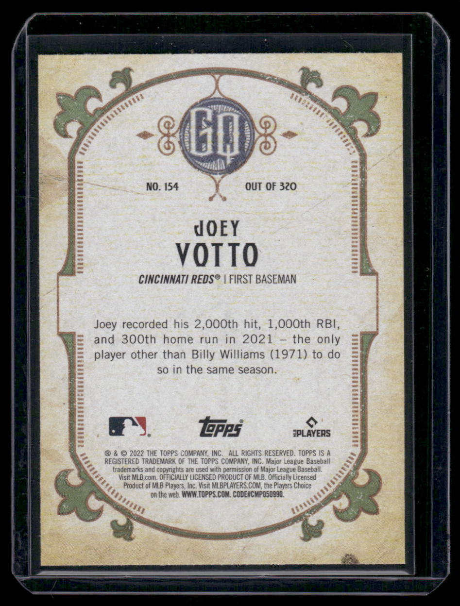 2022 Topps Gypsy Queen Joey Votto #154 Baseball