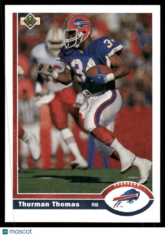 1991 Upper Deck Thurman Thomas #356 Football