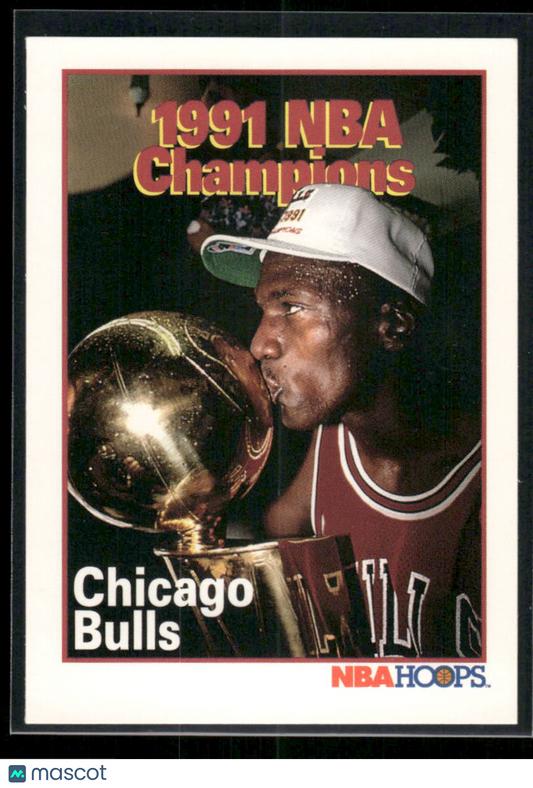 1991 NBA Hoops Michael Jordan  #543 Basketball
