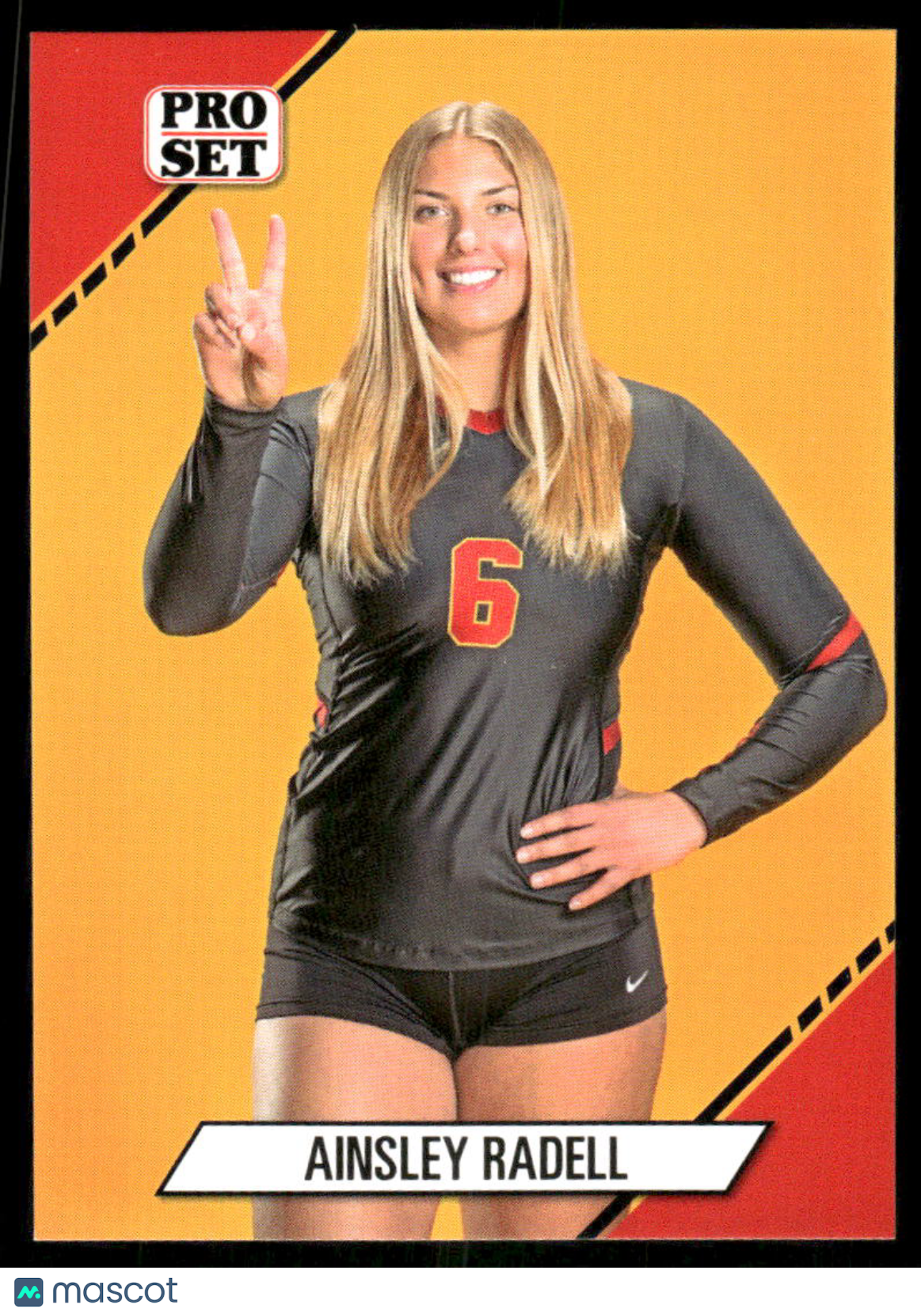 2024 Leaf Beach Volleyball Ainsley Radell #1 Volleyball
